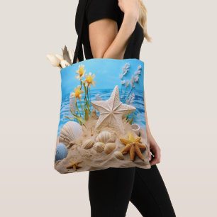 FRIEDLICHE STRANDSZENE MIT MEERESSCHNECKEN