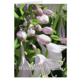 Friedliche Vorlage Beileidskarte