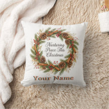 Friedliche Weihnachtszeit Dieses Weihnachtskranz-Z