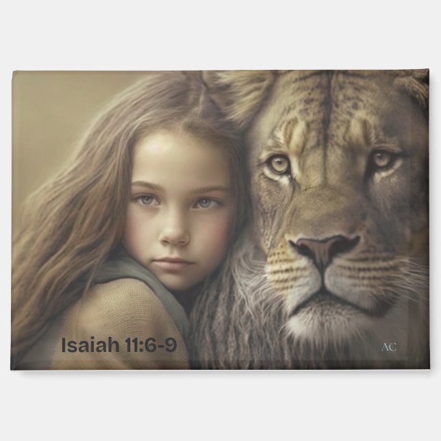 Friedliche Welt Magnet (Vorderseite)