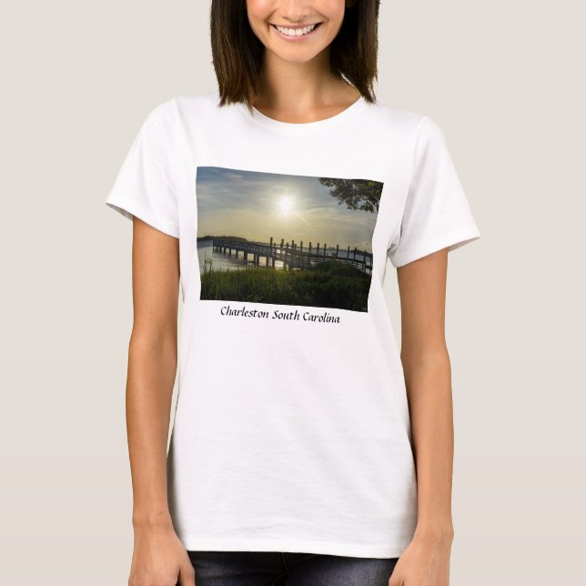 Friedlicher Abend am T - Shirt Cooper (Vorderseite)