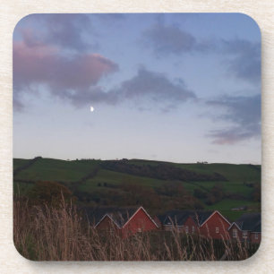 Friedlicher Abend in Newtown Getränkeuntersetzer