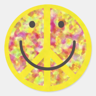 Friedlicher Aufkleber