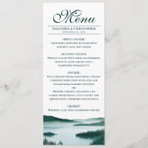 Friedlicher Bergsee Elegante Rustikale Hochzeit
