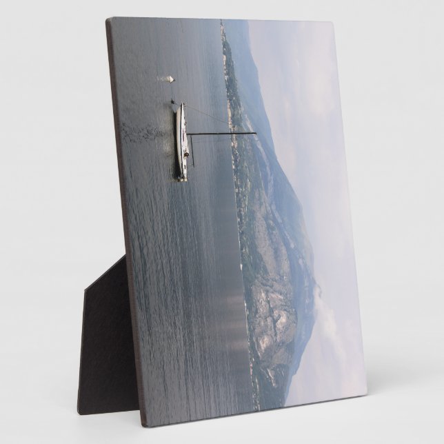 Friedlicher Comer See Fotoplatte (Seite)