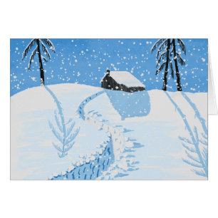 Friedlicher Fallschnee