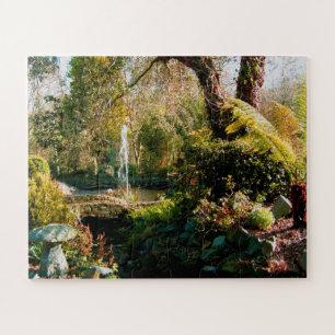 Friedlicher Garten Puzzle