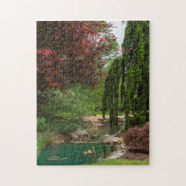 Friedlicher Garten Puzzle