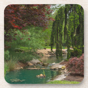 Friedlicher Garten Untersetzer