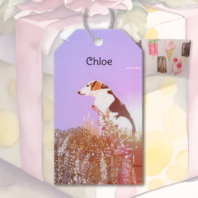 Friedlicher Hund Geschenkanhänger (Von Creator hochgeladen)