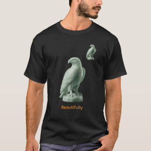 Friedlicher Jade Adler T-Shirt