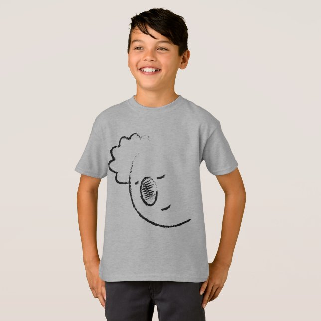 Friedlicher Koala T-Shirt (Vorne ganz)