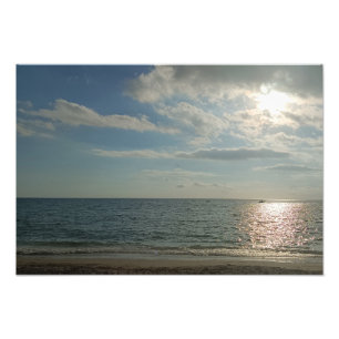 Friedlicher Meerblick Fotodruck