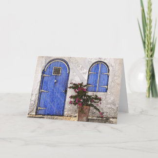 Friedlicher Nachmittag an der Blauen Tür Karte