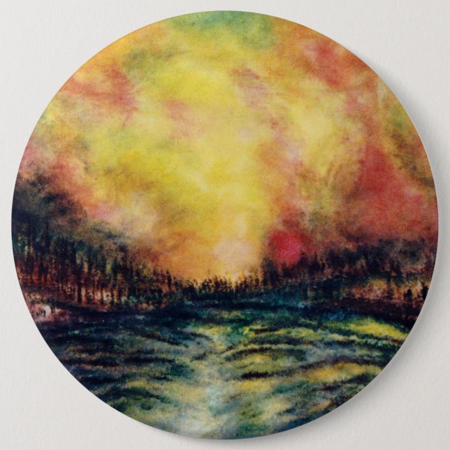 Friedlicher Pfad Button (Vorderseite)