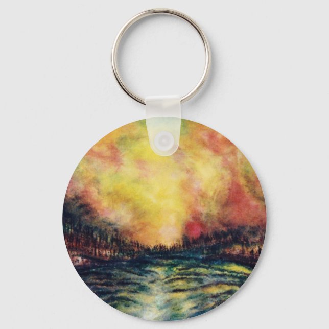 Friedlicher Pfad Schlüsselanhänger (Vorderseite)