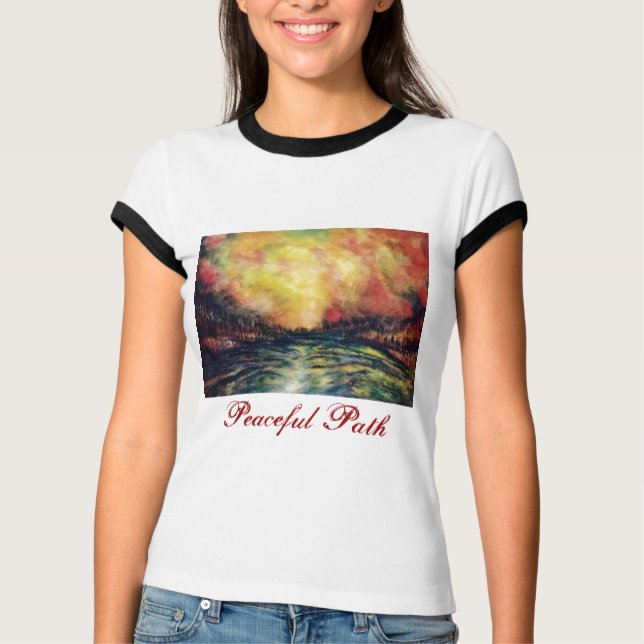 Friedlicher Pfad T-Shirt (Vorderseite)