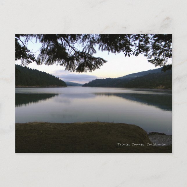 Friedlicher Ruth-See....... Postkarte (Vorderseite)