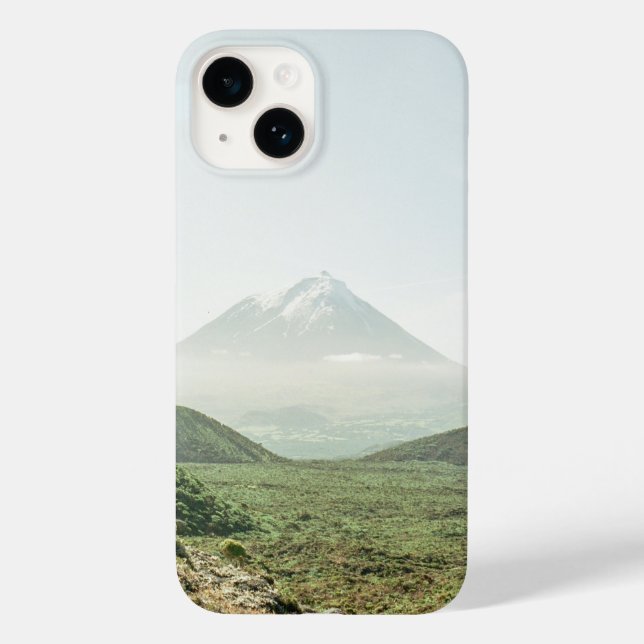 Friedlicher, schneebedeckter Fall Case-Mate iPhone Hülle (Rückseite)