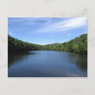 FRIEDLICHER SEE POSTKARTE