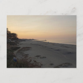 Friedlicher Strand  Postkarte