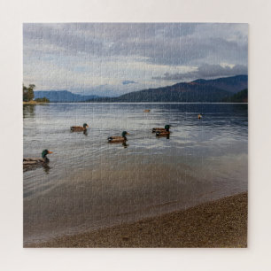 Friedlicher Tag in Loch Lomond Puzzle
