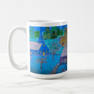Friedlicher Winterausflug Kaffeetasse