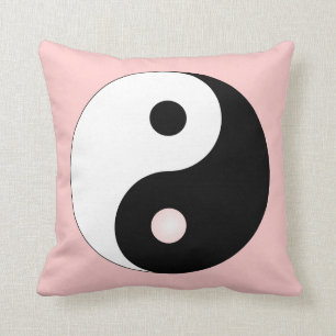 Friedlicher Yin Yang Kissen