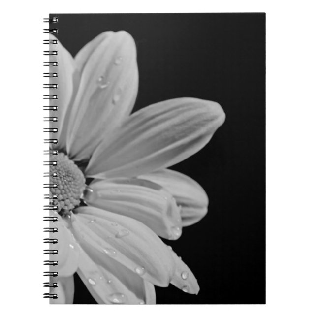 Friedliches Blumen Notizblock (Vorderseite)