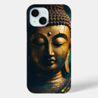 Friedliches Buddha Face Gold