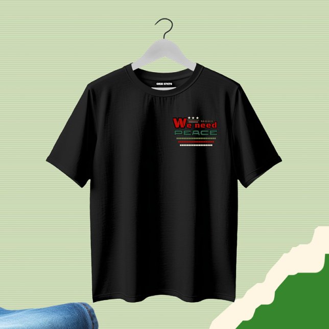 Friedliches Design T-Shirt (Von Creator hochgeladen)