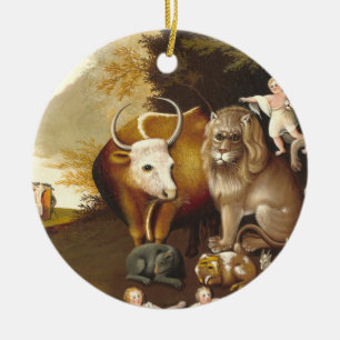 Friedliches Königreich 1834 Keramik Ornament
