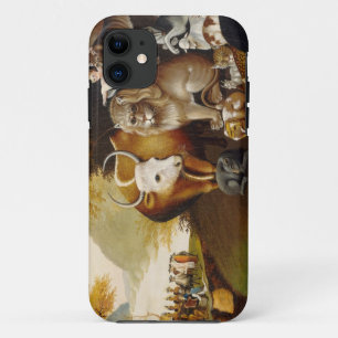 Friedliches Königreich, c.1834 (Öl auf Leinwand) iPhone 11 Hülle