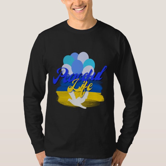 Friedliches Leben T-Shirt (Vorderseite)