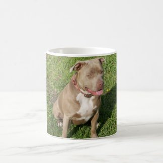Friedliches Pitbull Tasse