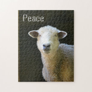 Friedliches Schaf Puzzle