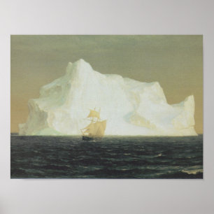 Friedrich Church Landschaftsbild Poster