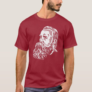 Friedrich Engels, Porträt T-Shirt