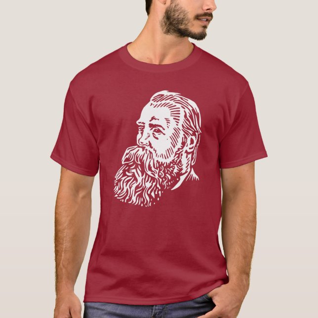 Friedrich Engels, Porträt T-Shirt (Vorderseite)