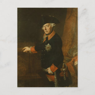 Friedrich II. Der Große Preußen, c.1763 Postkarte