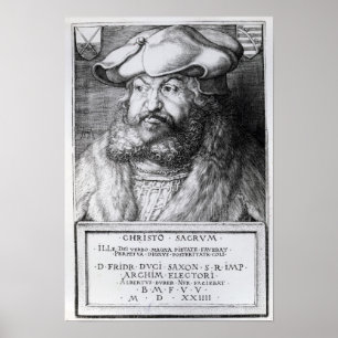 Friedrich III., Sachsenmeister Poster