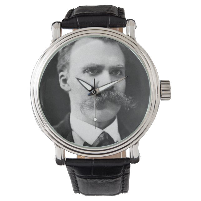 Friedrich Nietzsche Armbanduhr (Vorderseite)