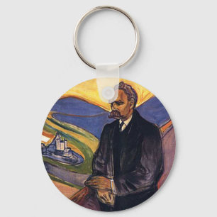 Friedrich Nietzsche Edvard Munch Schlüsselanhänger