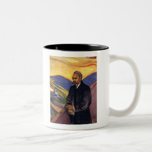 Friedrich Nietzsche Edvard Munch Zweifarbige Tasse
