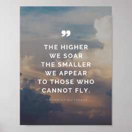 Friedrich Nietzsche Ispiration Zitat Poster