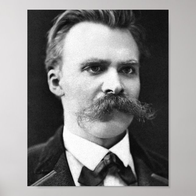 Friedrich Nietzsche Poster (Vorne)
