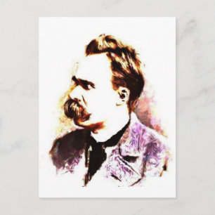 Friedrich Nietzsche Postkarte