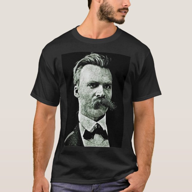 Friedrich Nietzsche T-Shirt (Vorderseite)