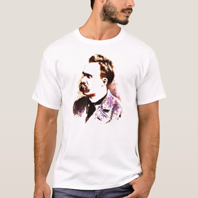 Friedrich Nietzsche T-Shirt (Vorderseite)