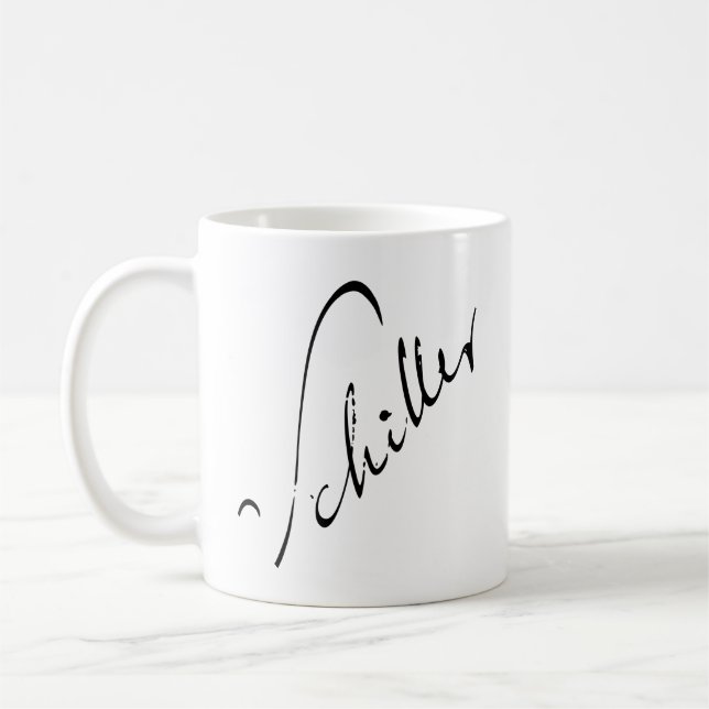 Friedrich Schiller Coffee Tasse (Links)